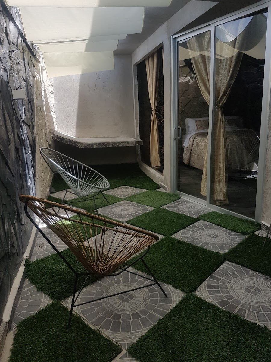 Motel UNLIMITED terraza